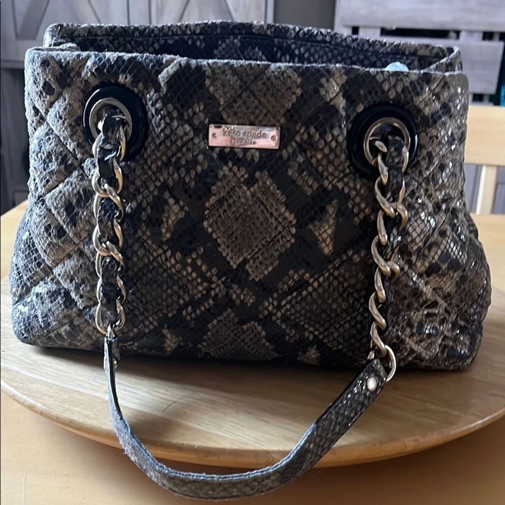 Kate Spade Snakeskin Bag